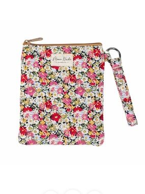 Moon Nude Autumn EReader Pouch Floral Wristlet Bag
